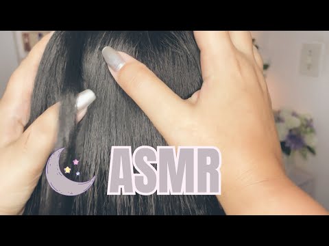 ASMR 💁🏻‍♀️ Massagem REALISTA no seu cabelo ✦ Sussurros e inaudível