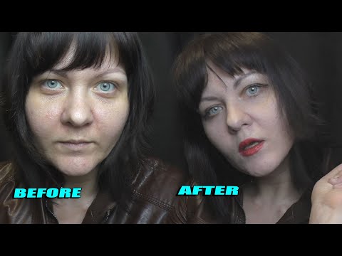 ASMR Make up. My everyday simple makeup, before and after makeup (No Talking)