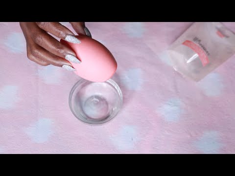 Squeezing Squishy Real Technique Beauty Sponge ASMR Unboxing