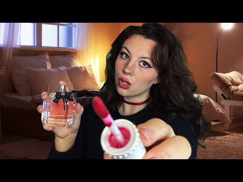 ASMR Obsessive Friend Gets You Ready For A Halloween Party 👻🎃 (roleplay)🧛🏻‍♀️