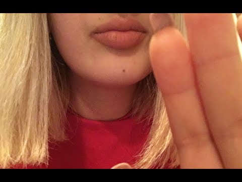ASMR | Hand Movements w/ Gum Chewing / Soft Kisses