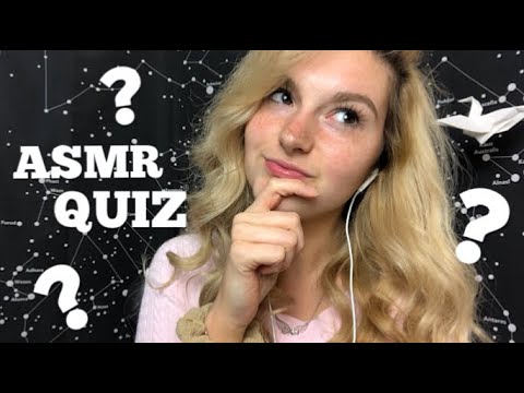 The ASMR Quiz ~ Guess The Trigger! // Whispering