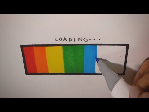 [ASMR] satisfying art video (coloring) HEALING !