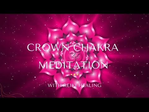 10 Minute Crown Chakra Healing Meditation 🪷 Connection To The Divine 🕊️ The White & Golden Lotus ✨