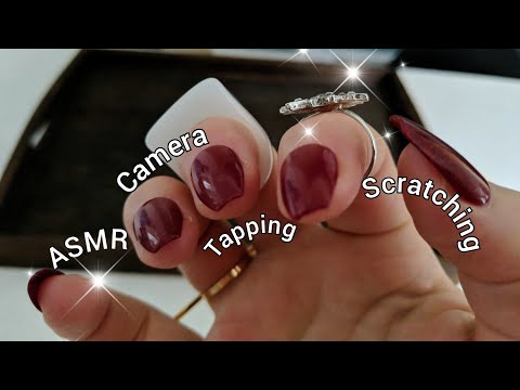 Fast Camera Tapping and Scratching + Rattle Your Brain with a Pen ASMR