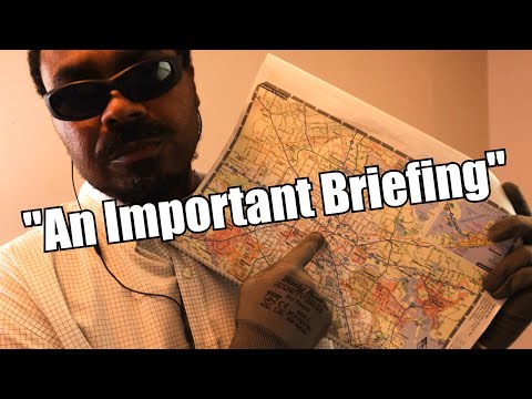 ASMR Soldier Roleplay "An Important Briefing"