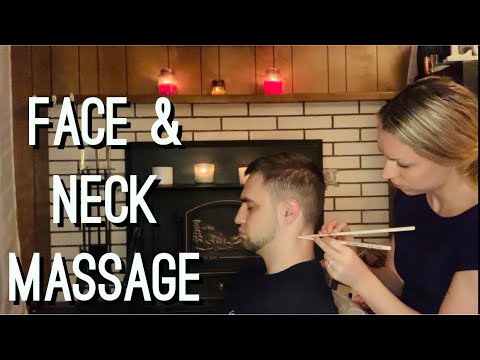 Face And Neck Massage ASMR | No Talking Massage | Massage ASMR With Music | Real Person Massage ASMR