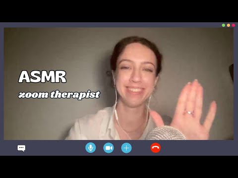 ASMR Therapy Zoom Call | Your First Session