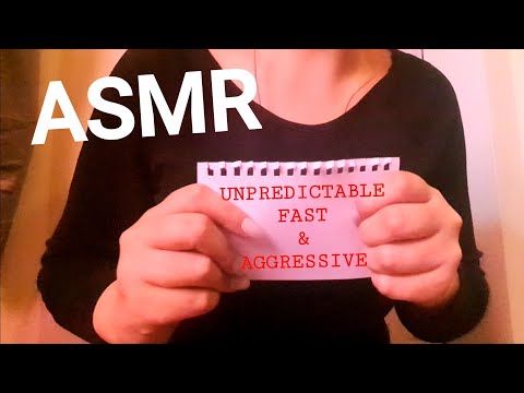 Unpredictable ASMR Lo-Fi | Mouth Sounds |Fast & Aggressive LOUD