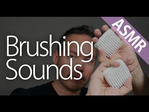 ASMR Brushing Tingles 1 - Finger Brushing Sounds (binaural, ear to ear)