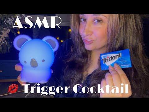 Mixing it Up for Ultimate Tingles/ Fast and Slow/ Random Assorted Triggers/ ASMR GUM Chewing