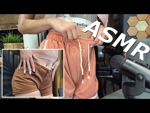 ASMR Fabric & Jeans Scratching Sounds | Body Triggers & Tingles