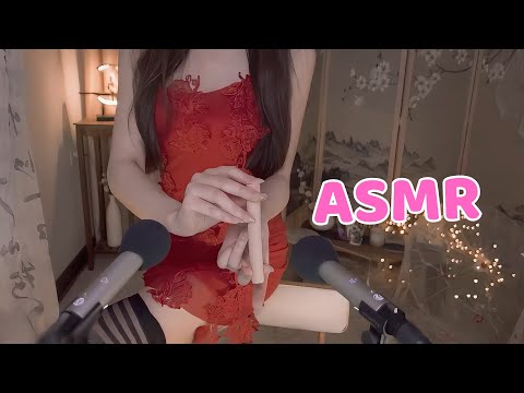 ASMR LET ME GIVE YOU THE SWEETEST DREAMS ( Ear Lick & massage )