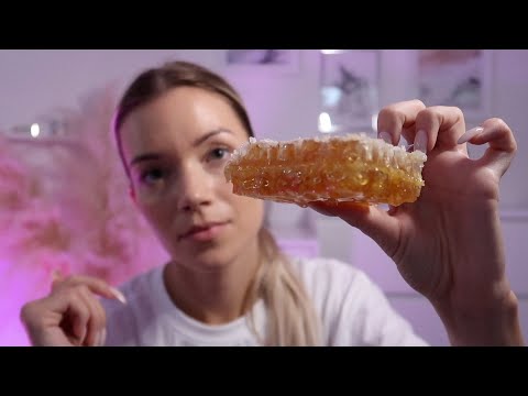 ASMR Trying Honeycomb For The First Time