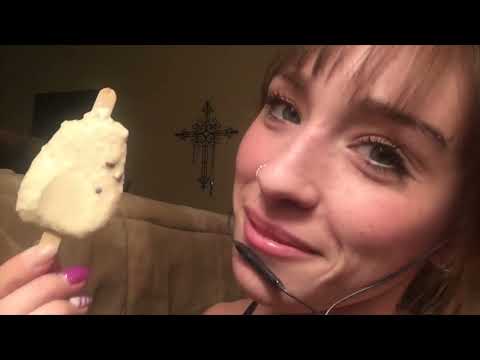 chelsiex3 Popsicle Eating ASMR Patreon Video
