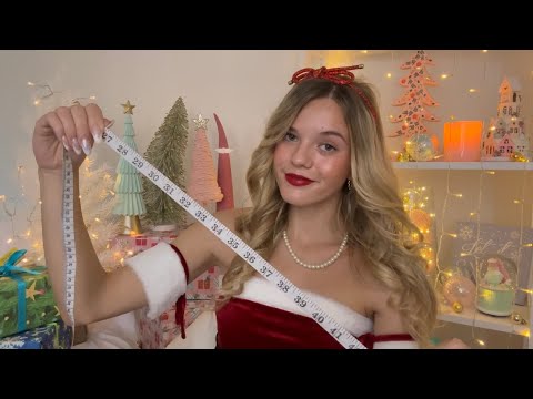 ASMR Mrs Claus Measures You For A New Santa Suit 🎅