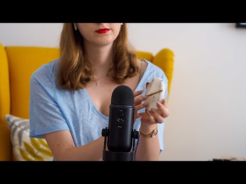 ASMR | Fast Tapping on marble Stone with long nails (no talking)