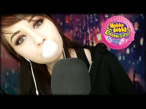 ASMR | Bubble Gum Chewing & Blowing Bubbles | Minimal Talking