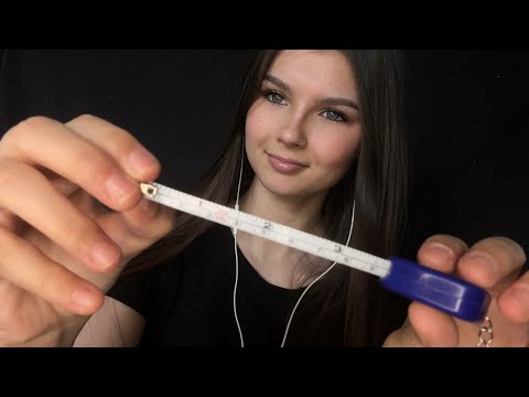 ASMR Drawing and Measuring You