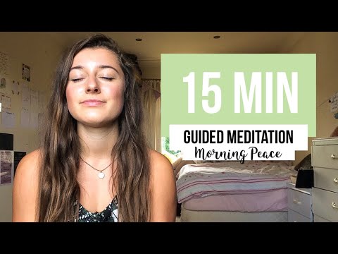 15 MIN MEDITATION | morning routine for a peaceful day
