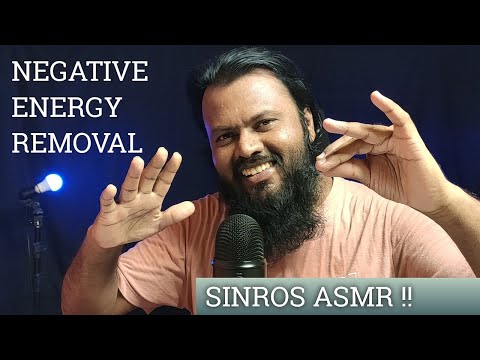 ASMR Negative Energy Removal, Hand Movements & Mouth Sounds