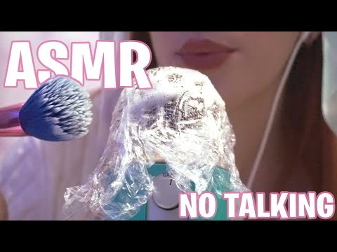 ASMR PARA DORMIR SIN HABLAR - Espuma de afeitar en el micro y las manos