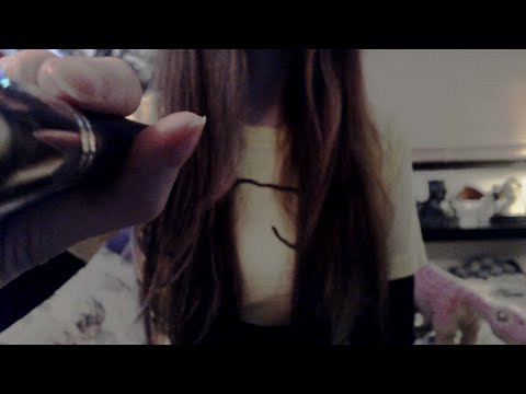 [ASMR] Binaural Brushing the Camera + Breathy Whispers Ear to Ear (Mouth Sounds)