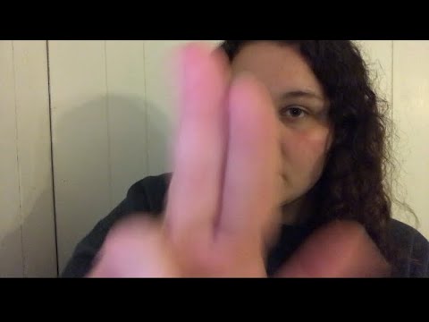 asmr- fast + aggressive unpredictable hand movements 🖐 (face touching)