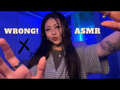 fast and aggressive asmr but everything is WRONG! (Super chaotic!) INTENSE TINGLES ⚡️