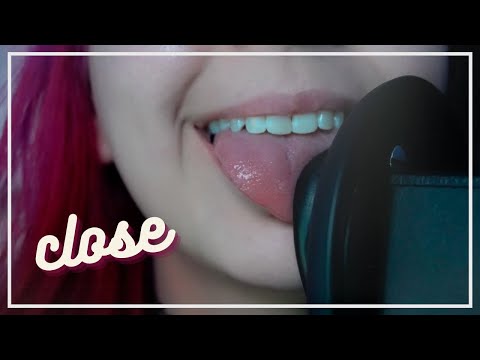 ASMR CLOSEST EAR LICKING | covered mouth, no glasses