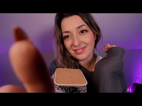 ASMR 🌧️ Energy Rain to help your ANXIETY & STRESS 🌈 Plucking, Snipping