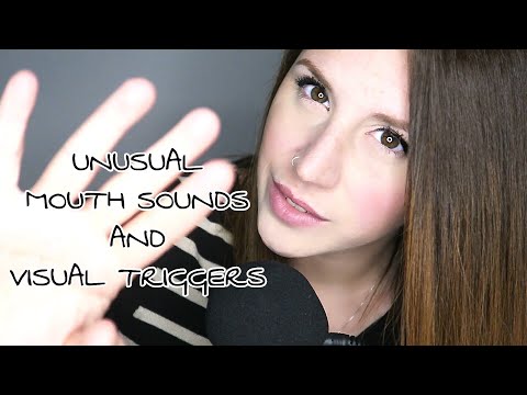 ASMR ita *UNUSUAL MOUTH SOUNDS & VISUAL TRIGGERS*😴😍 Fluke, Tic Tac, special Tongue clicking
