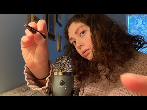 ASMR plucking your negative energy w tweezers (türkçe altyazılar)