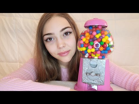 ASMR | Gumball Machine (Filling Machine, Tapping, Gum Chewing, Whispers)