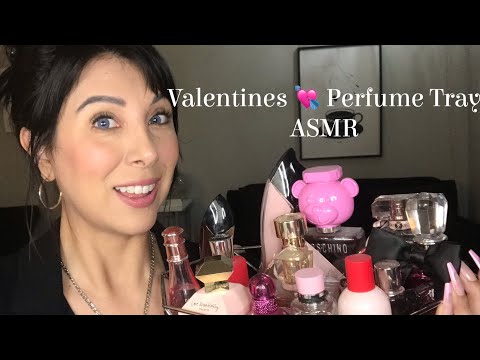 ASMR: Happy Valentine’s Day/ February Perfume Tray