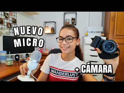 ASMR NUEVO MICRO + CÁMARA!🎤📷  |  ASMR EN ESPAÑOL | Pandasmr