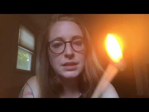 ASMR! - Striking Matches & Counting Down From 100
