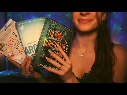 ASMR for Charity | Book Tapping, Tracing and Gripping