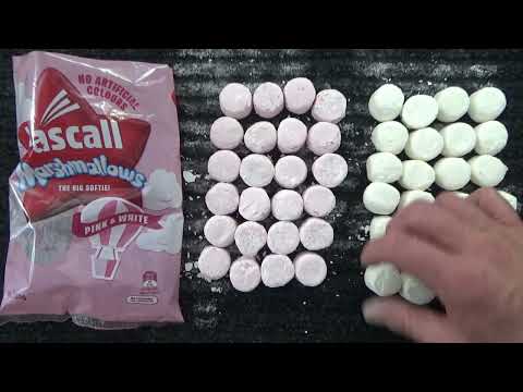 ASMR - Marshmallows - Australian Accent - Discussing in a Quiet Whisper, Some Eating & Crinkles