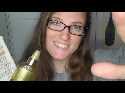[ASMR] Massage w Oil & Lotion (Whispered, Personal Attention, Kisses, Stippling, Tapping, Brushing)