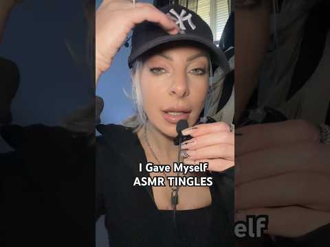 ASMR Hat Tapping & Scratching With ASMR Mouth 👄 Sounds (I gave myself tingles first time ever)