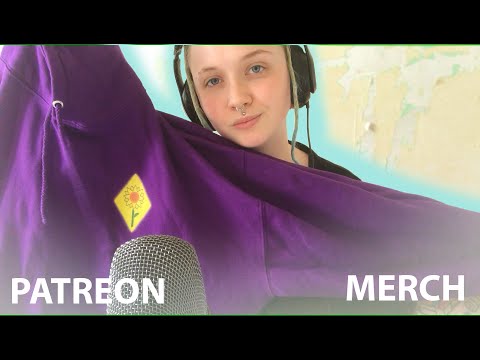 Chewing Gum And Ramble [ASMR] 👄 Showing My MERCH 🤗 New PATREON Tiers 🤩