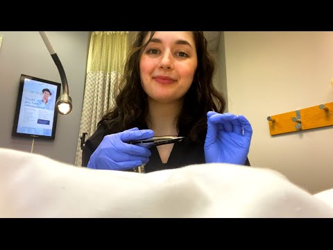 ASMR: Seeing the Gynecologist-Getting your Annual Exam and Pap Smear! (Real OBGYN office)