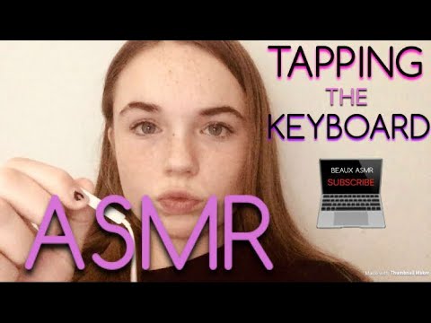 ASMR tapping on my keyboard 💻