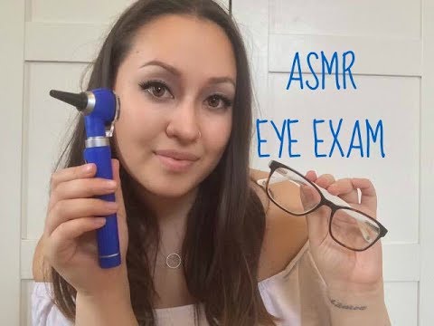 ASMR eye exam