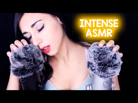 ASMR Fluffy Mic Scalp Massage with Trigger Words |  Ear Attention to help SLEEP | INTENSE TINGLES