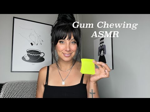 ASMR: Unpopular Opinions🙄| Gum Chewing