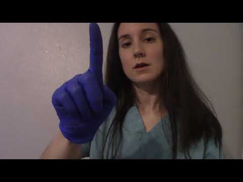 ASMR Neurological assessment (realistic stroke scale medical roleplay, soft speaking)