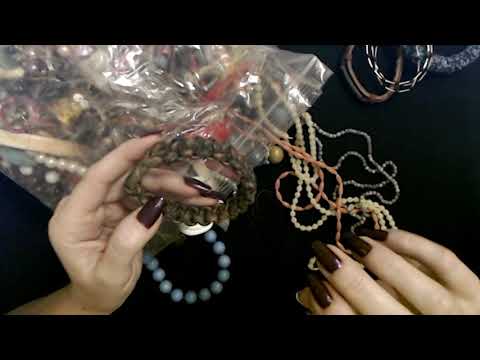 ASMR | Goodwill Jewelry Bag Show & Tell 6-17-2020 (Whisper)