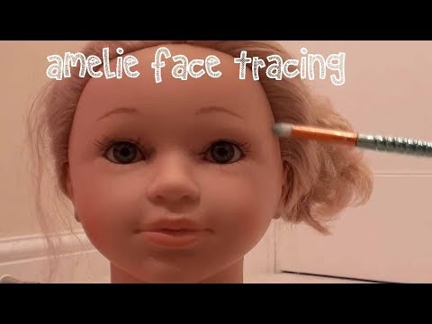 asmr amelie face tracing sleep clinic